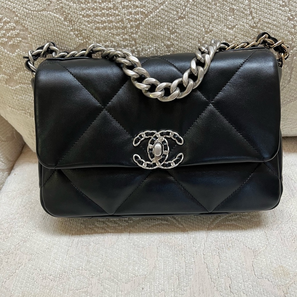 Chanel 19 New Medium (Small) Lambskin Shoulder Bag “SOLD”
